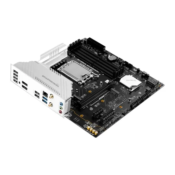 Maxsun Alaplap - Intel MS-TERMINATOR B760M D5 WIFI V2 s1700 (B760, mATX, 2xDDR5 7600MHz, 4xSATA3, 3xM.2, HDMI, DP) – 3. kép