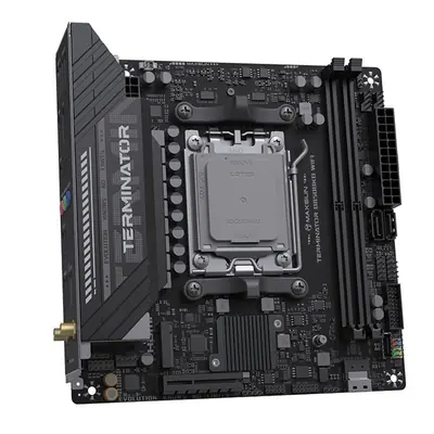 Maxsun Alaplap - AMD MS-TERMINATOR B850M PRO II WIFI7 AM5 (B850, mATX, 4xDDR5 8000MHz, 2xSATA3, 3xM.2, HDMI, DP) – 2. kép