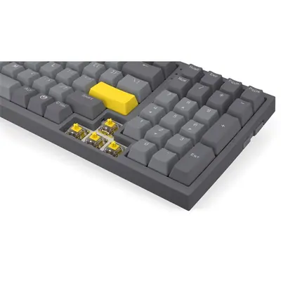 Endorfy Wireless Billentyűzet - Celeris 1800 (RGB, Gateron Yellow Switch, mechanikus, 100 gomb, US) – 2. kép