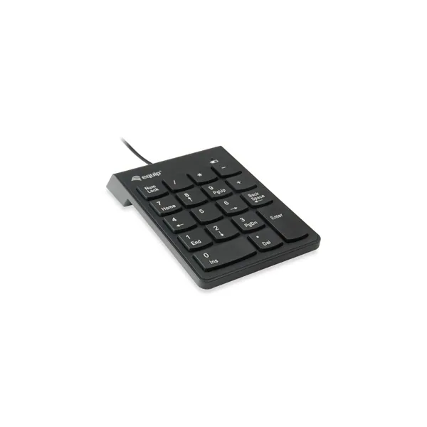 Equip-Life Numerikus billentyűzet - 245205 (USB, fekete)