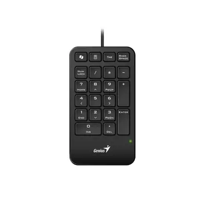 Genius Billentyűzet - Numpad 125 (Vezetékes, USB, numerikus billentyűzet, fekete)