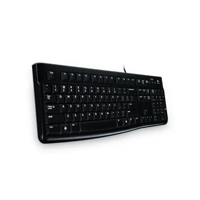 Logitech K120 USB billentyűzet Black HU