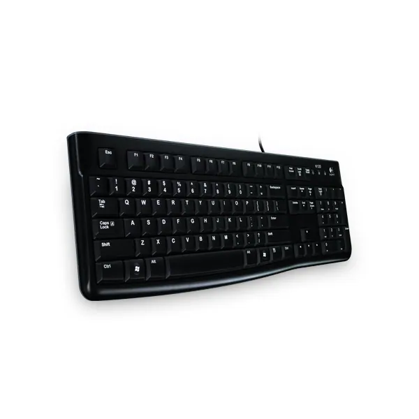 Logitech K120 USB billentyűzet Black HU