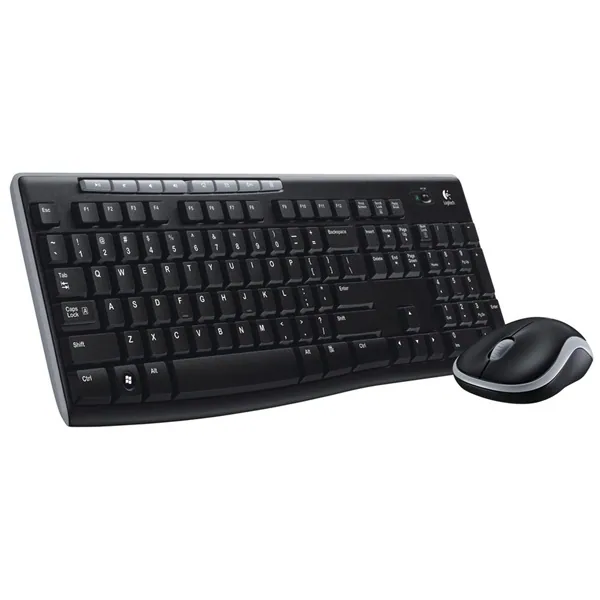 Logitech MK270 Wireless Billentyűzet + Egér Black HU