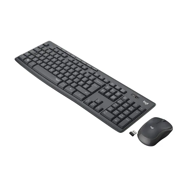 Logitech Billentyűzet/Egér Kit - MK295 (Vezeték nélküli, magyar, fekete) – 2. kép