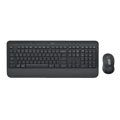 Logitech Billentyűzet/Egér kit - MK650 (Vezeték nélküli, Bluetooth, fekete)