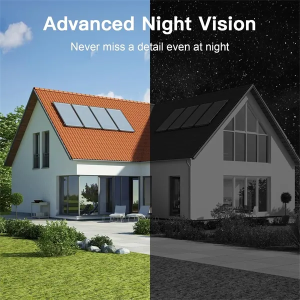 Arenti IP wifi csempekamera - GO1 + SP2 (3MP, IR 10m, microSD, mikrofon, hangszóró, akkus, SP2 napelem, IP65 kültéri) – 4. kép