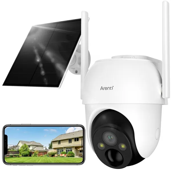 Laxihub GO2T-SP2 Outdoor Battery PT Camera with Solar Panel