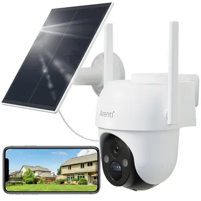 Laxihub GO2T-SP2 Outdoor Battery PT Camera with Solar Panel – 2. kép