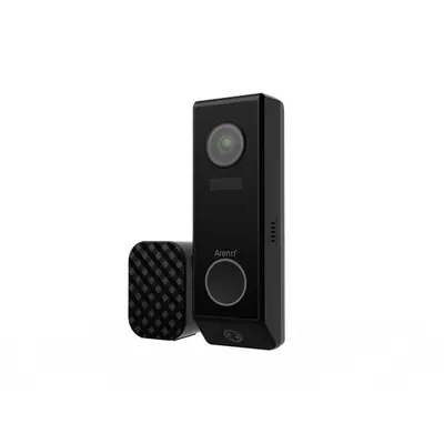 Arenti Ajtócsengő - P10 (3MP+2MP, kültéri, IP65, IR10m, 5200mAh, wifi, microSD, mikrofon, hangszóró, csengő)