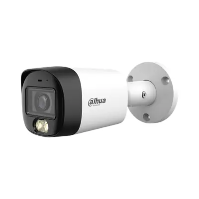 Dahua Analóg csőkamera - HAC-HFW1200RM-IL-A (Duallight, 2MP, kültéri, 2,8 mm, IR30m+LED30m, ICR, IP67, DWDR, mikrofon)