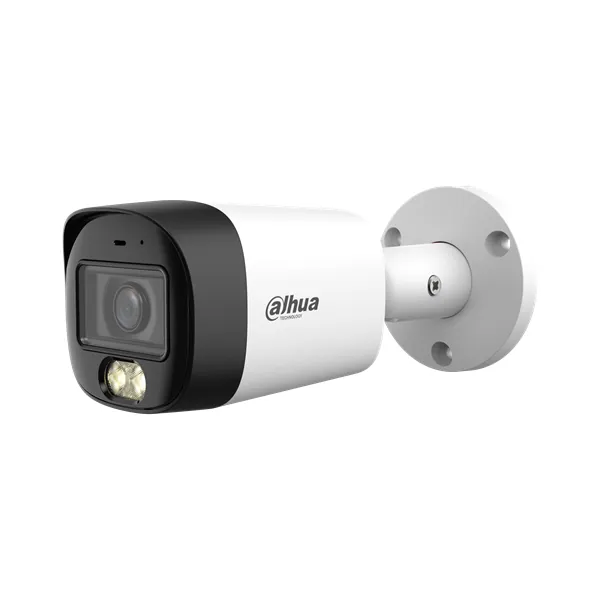Dahua Analóg csőkamera - HAC-HFW1200RM-IL-A (Duallight, 2MP, kültéri, 2,8 mm, IR30m+LED30m, ICR, IP67, DWDR, mikrofon)