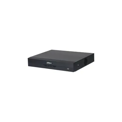 Dahua NVR Rögzítő - NVR4116HS-EI (16 csatorna, 16MP, H265+, 80Mbps rögzítési sávszélesség, HDMI+VGA, 2xUSB, 1xSata, AI)