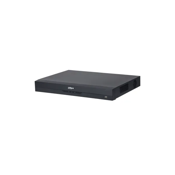 Dahua NVR Rögzítő - NVR5232-EI2 (32 csatorna, H265+, 32MP, 448Mbps, HDMI+VGA, 2xUSB, 2xSata, AI)