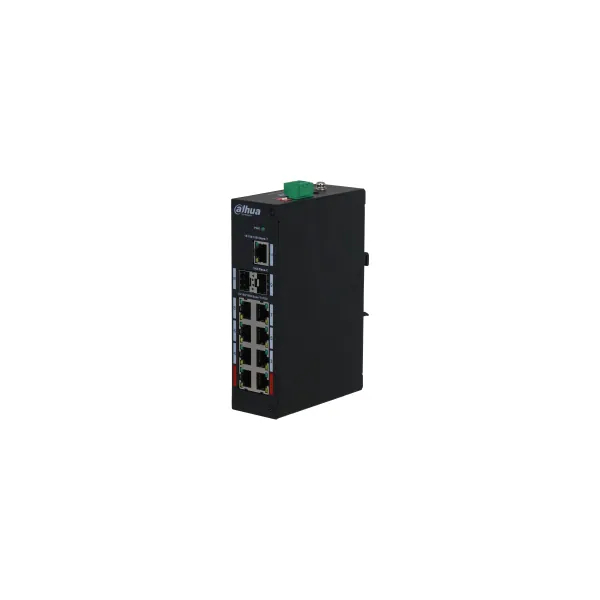 Dahua switch PoE - PFS3211-8GT-120 (8x 100Mbps at/af PoE + 1x 1Gbps + 2x SFP, 120W)