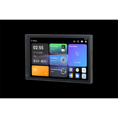 Dahua 2 vezetékes IP video kaputelefon - SCP3042A-BZ-S (beltéri egység, Android, 10" 1280x800, hangsz. mikr.; Wifi)