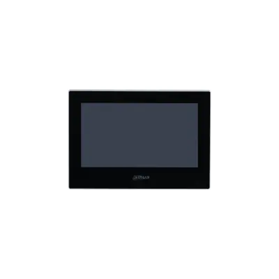Dahua IP video kaputelefon - VTH2621GW-P (beltéri egység, 7" touch screen, 1024x600, PoE, SD, I/O, H.265, fehér)