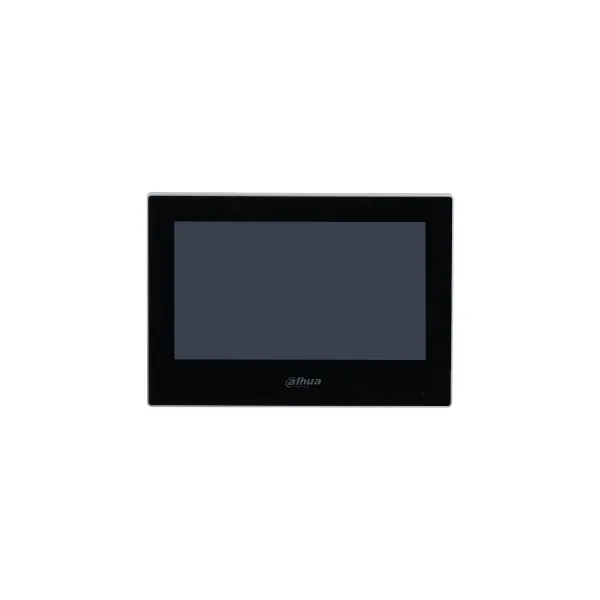 Dahua IP video kaputelefon - VTH2621GW-P (beltéri egység, 7" touch screen, 1024x600, PoE, SD, I/O, H.265, fehér)