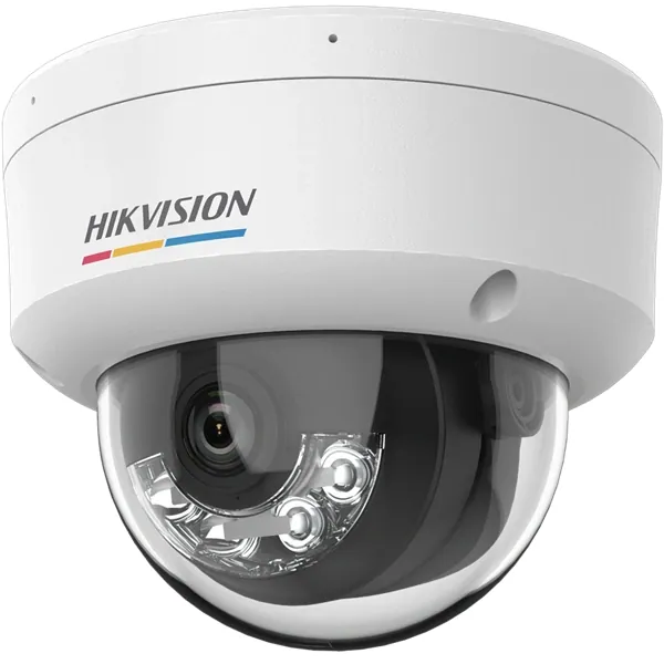 Hikvision IP dómkamera - DS-2CD1147G3H-LIU (4MP, 2,8mm, ColorVu 3.0, Hybrid Light, H265+, IP67, mikrofon, PoE)