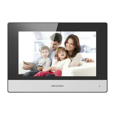 Hikvision IP kaputelefon - DS-KH6320-WTE1 (beltéri, 7" touch, WiFi, PoE)