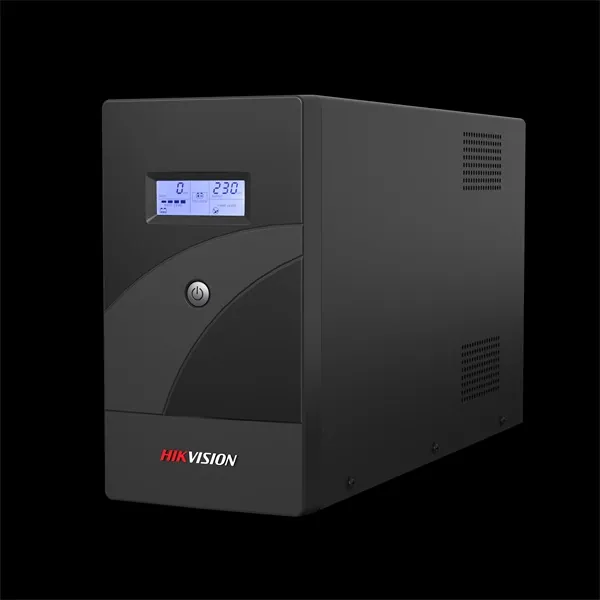 Hikvision Szünetmentes 2000VA - DS-UPS2000-R (2000VA/1200W, line-interaktív, 2x9Ah)