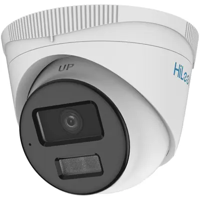 HiLook IP turretkamera - IPC-T249HA-LU (4MP, 2,8mm, ColorVu, DualLight30m, IP67, H265+, PoE, mikrofon)