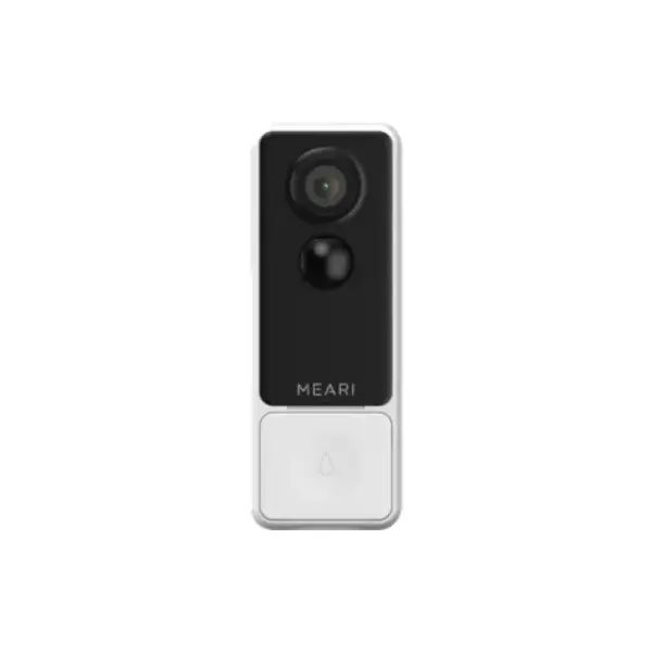 Meari IP wifi Videó Kapucsengő - B1 (3MP, 3,6mm, IR 10m, 5200mAh, microSD, mikrofon, hangszóró, PIR, kültéri IP65)