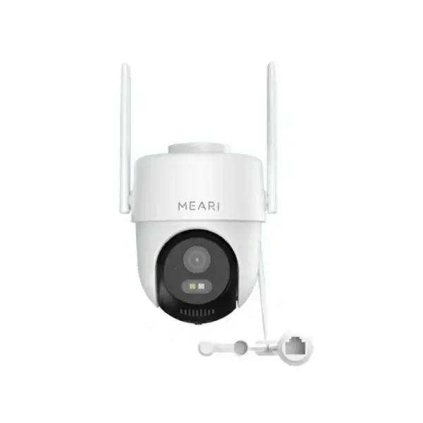 Meari IP wifi PT dómkamera - S2 PLUS (4MP, éjjellátás 30m, microSD, mikrofon, hangszóró, 2,4/5GHz, LAN, kültéri IP65)
