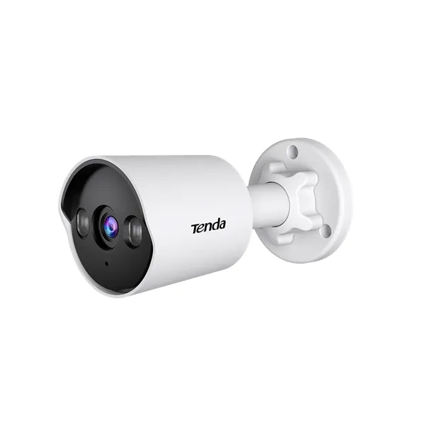 Tenda IP Cső kamera - TC3B24C (4MP, 4mm, kültéri IP67, H265, IR30m + FullColor, mikrofon, PoE)