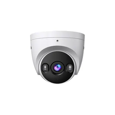 Tenda IP Turret kamera - TC3T24C (4MP, 4mm, kültéri IP67, H265, LED+IR30m, mikrofon, 802.3af PoE)