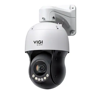 TP-Link IP dómkamera - InSight PTZ5425 (FullColor, 4MP, 5-130mm (25x), LED+IR100m; IP66, IK08, H265+, mikr. hang. PoE)