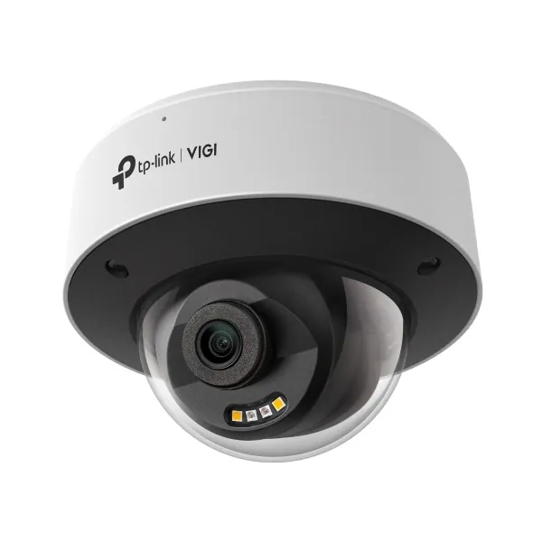 TP-Link IP dómkamera - InSight S245 (FullColor, 4MP, 2,8mm, IP67, IK10, H265+, LED+IR30m, PoE, mikr., hangsz.; fém ház)