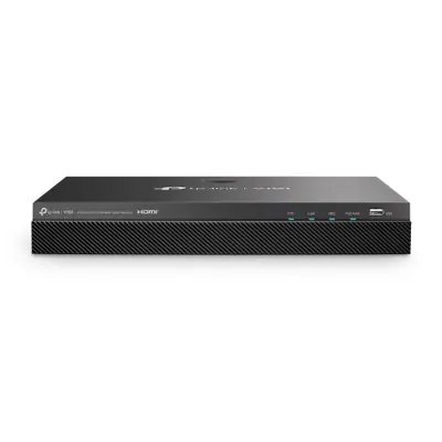 TP-Link NVR rögzítő - NVR2008H-8MP (8 csatorna, 8 PoE+ port 93W; H265+, 8MP, HDMI, VGA, 2xUSB, 2xSata, audio)