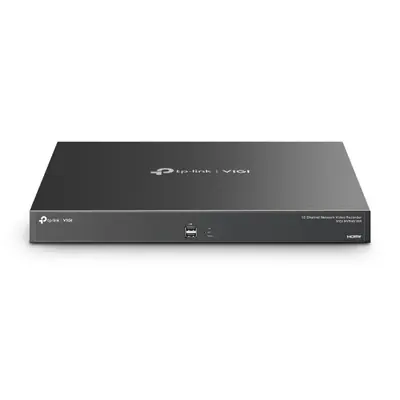 TP-link NVR rögzítő - NVR4016H (16 csatorna, H265+, 320 Mbps, 8MP, HDMI, VGA, 2xUSB, 4xSata, audio)