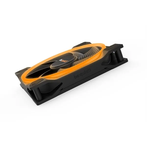 Be Quiet! Cooler 14cm - LIGHT WINGS 140mm PWM Triple-Pack (RGB, 1500rpm, 23,3dB, fekete) – 3. kép