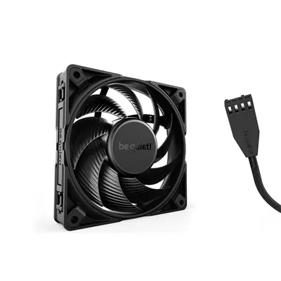 Be Quiet! Cooler 12cm - SILENT WINGS PRO 4 120mm PWM (3000rpm, 36,9dB, fekete) – 2. kép