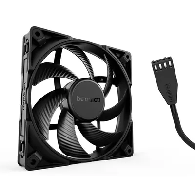 Be Quiet! Cooler 14cm - SILENT WINGS PRO 4 140mm PWM (2400rpm, 36,8dB, fekete) – 2. kép
