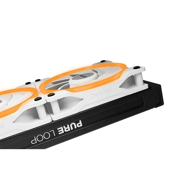 Be Quiet! Cooler 14cm - LIGHT WINGS WHITE 140mm PWM Triple Pack (RGB, 2200rpm, 31dB, fehér) – 3. kép