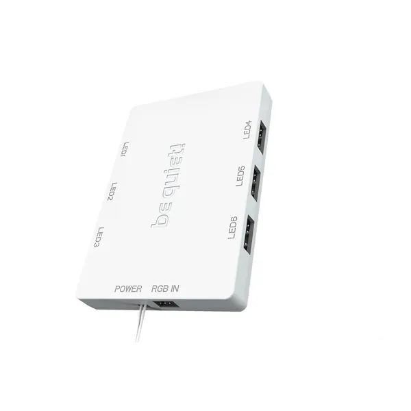 Be Quiet! Cooler 14cm - LIGHT WINGS WHITE 140mm PWM Triple Pack (RGB, 2200rpm, 31dB, fehér) – 5. kép