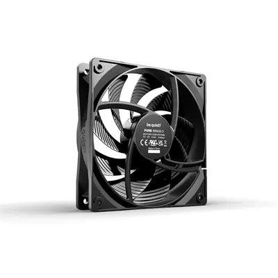 Be Quiet! Cooler 12cm - PURE WINGS 3 120mm PWM high-speed (2100rpm, 30,9dB, fekete) – 2. kép