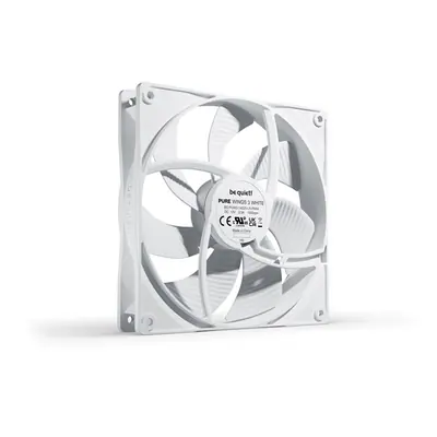 Be Quiet! Cooler 14cm - PURE WINGS 3 White 140mm PWM (1200rpm, 21,9dB, fehér) – 2. kép