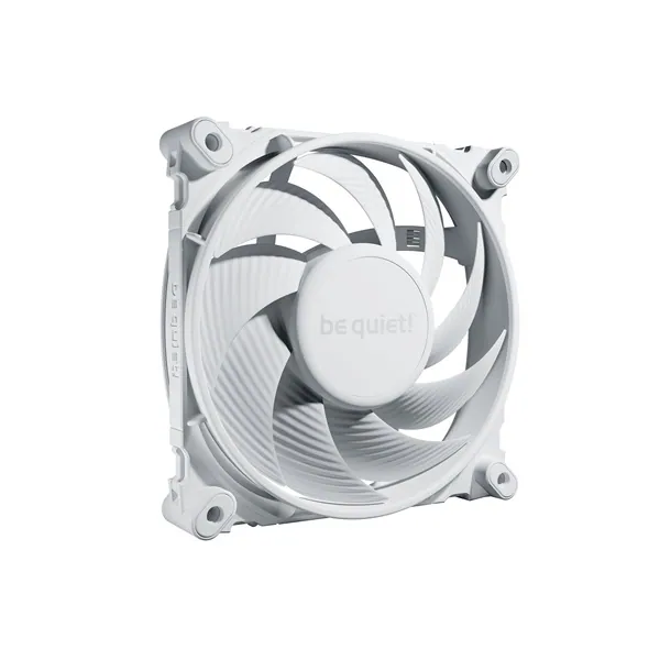 Be Quiet! Cooler 12cm - SILENT WINGS 4 White 120mm PWM (1600rpm, 18,9dB, fehér)