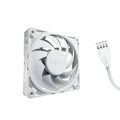 Be Quiet! Cooler 12cm - SILENT WINGS PRO 4 White 120mm PWM (3000rpm, 36,9dB, fehér) – 2. kép