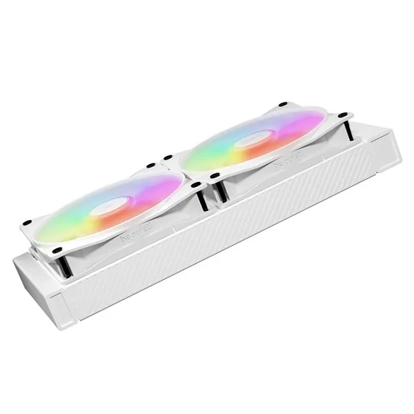 Be Quiet! Cooler 14cm - LIGHT WINGS LX 140mm PWM high-speed White Triple-Pack (RGB, 1800rpm, 30,5dB, fehér) – 3. kép