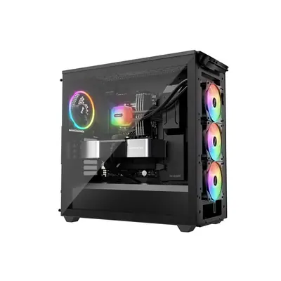 Be Quiet! CPU Water Cooler - LIGHT LOOP 360mm Black (3x120mm, csatlakozó: 3pin, cső hossza: 400mm, fekete) – 2. kép