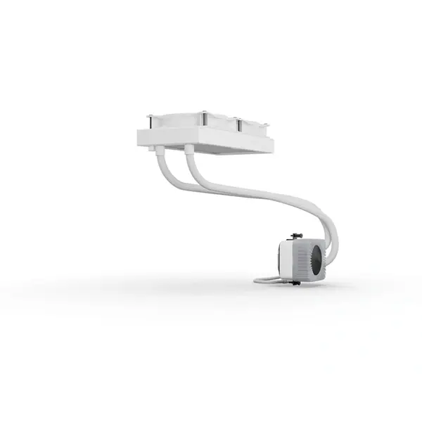 Be Quiet! CPU Water Cooler - LIGHT LOOP IO LCD 240mm White (2x120mm, cső hossza: 400mm, fehér) – 7. kép