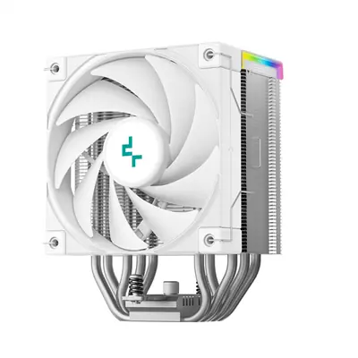 DeepCool CPU Cooler - AK500S DIGITAL SE WH (28dB; max, 117,21 m3/h; 4pin csatlakozó, 5 db heatpipe, 12cm, PWM, fehér) – 2. kép