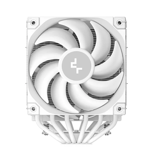 DeepCool CPU Cooler - AK620 DIGITAL PRO WH (25 dB; max, 103,45 m3/h; 4pin csatlakozó, 6 db heatpipe, 2x12cm, PWM, fehér) – 3. kép