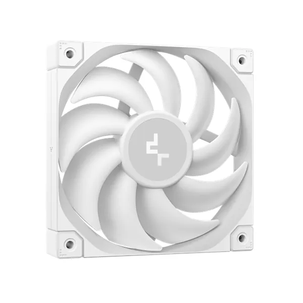 DeepCool CPU Cooler - AK620 DIGITAL PRO WH (25 dB; max, 103,45 m3/h; 4pin csatlakozó, 6 db heatpipe, 2x12cm, PWM, fehér) – 7. kép
