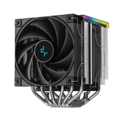 DeepCool CPU Cooler - AK620 DIGITAL SE (28 dB; max, 117,21 m3/h; 4pin csatlakozó, 6 db heatpipe, 2x12cm, PWM, RGB) – 2. kép
